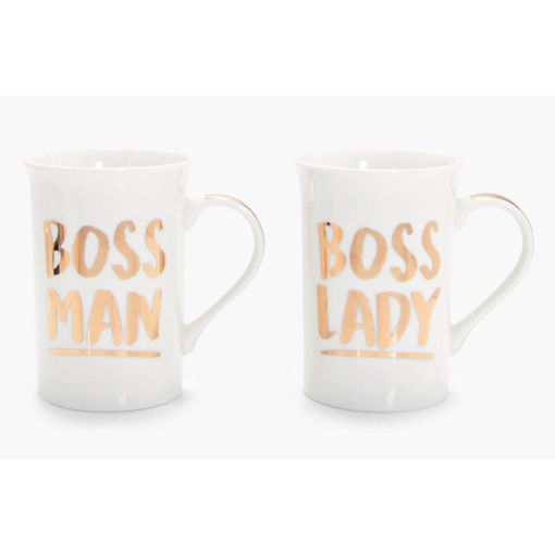 Picture of BOSS MAN & BOSS LADY MUGS